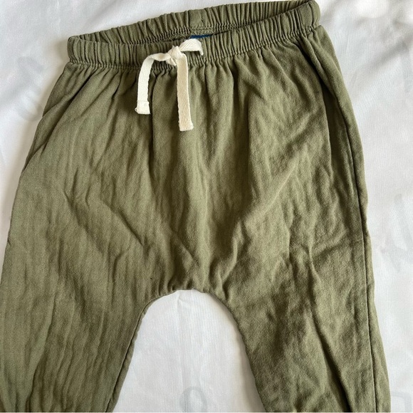 Old Navy Olive Green Kids Matching Pant Set Size 12-18 Months - Picture 16 of 16